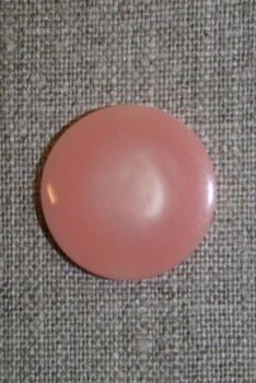 Rosa knap, 23 mm.