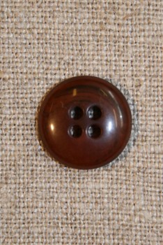 Brun/orange 4-huls, 15 mm.