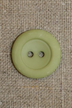 Mintgrøn 2-huls knap