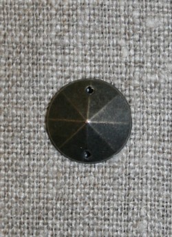 Pyntesten gl.sølv, 14 mm.