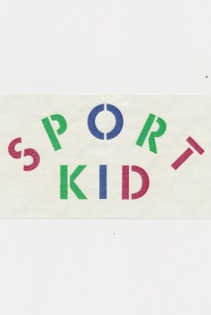 Transfer/strygemærke "Sport Kid"