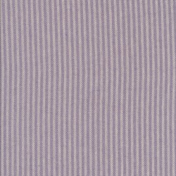 Kraftig bomuld/polyester i stribet sildeben i off-white og lyselilla/lavendel