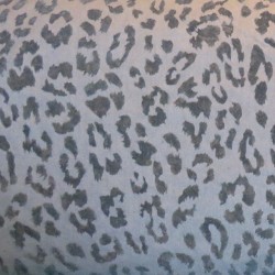 Cowboy med leopard flock-print i sand grå-grøn army