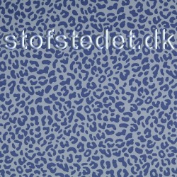 Let Isoli med stræk med leopard print i lyseblå