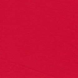 Jersey økotex bomuld/lycra, rød