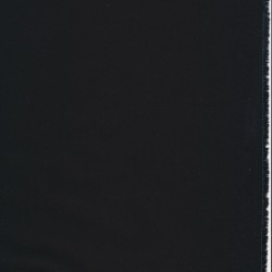 Skjortestof - bomuld/lycra i sort