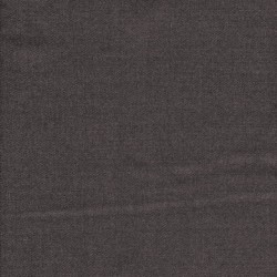 Rest Twill-vævet uld-garbardine med stræk i grå-brun- 50 cm. 