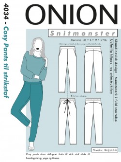 Onion 4034 - Cosy Pants til strikstof