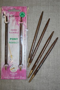 Pony Perfect udskiftelige bambus pinde str.6-7