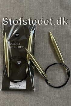 Rundpind - Big Needle nikkelfri - 15 mm./80 cm.