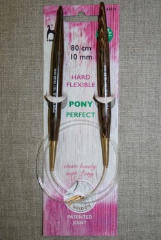 Pony Perfect rundpinde i bambus str. 10