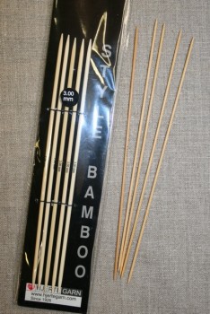 Strømpepinde bambus str 2-3