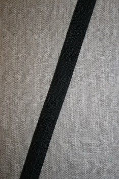 15 mm. elastik sort blød
