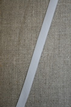 10 mm. elastik hvid