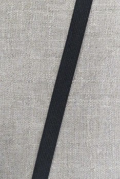 15 mm. elastik sort, kraftig