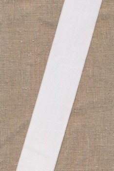 Rest 50 mm. elastik hvid, 48 cm.