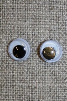 Bamse øjne -Rulleøjne 8 mm.