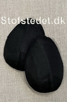 Skulderpude til raglan / oval i sort