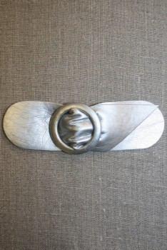 Bælte-lukning 40 mm. sølvgrå