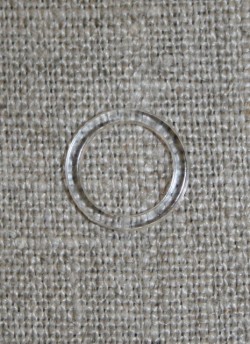 BH-ring 12 mm. klar/transparent