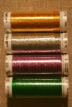 Broderitråd Mettler, metallic