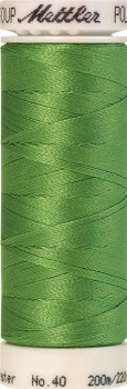 Broderitråd Mettler Poly Sheen blank i Lime