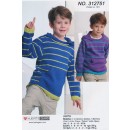312751 Sweater m/hætte & lomme