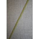 Rest Anoraksnor 4 mm. meleret lime, 75 cm.