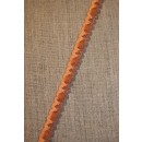 Rest Strækblonde m/tyl & glimmer, orange/brun-265 cm