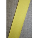 Kantbånd skråbånd i jersey, lys gul