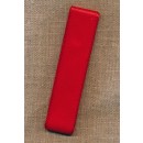 Silkebånd rød 25 mm. x 3 meter