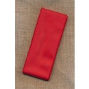 Silkebånd rød 40 mm. x 2½ meter