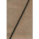 Snoet silke-snor 3,5 mm. i sort