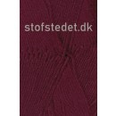 Blend Bamboo-/bomuldsgarn i Bordeaux | Hjertegarn