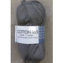 Bomuldsgarn Cotton 165 tone-i-tone i grå-brun