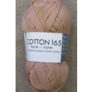 Bomuldsgarn Cotton 165 tone-i-tone i lys støvet laks