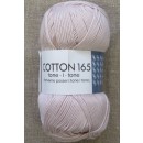 Bomuldsgarn Cotton 165 tone-i-tone i lys pudder-rosa