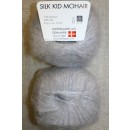 Silk Kid Mohair lysegrå