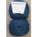 Silk Kid Mohair petrol-blå