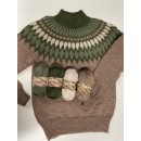 Agnes sweater strikket i Vital 100% uld