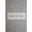 Beige mærke - label "Made by olde"