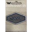 Motiv Navy i støvet brun, blå og beige
