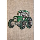 Motiv traktor grøn