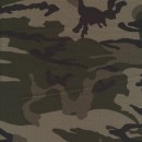 Rest Isoli m/army-print grå-grøn/sort/army, 60 cm.