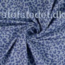 Let Isoli med stræk med leopard print i lyseblå