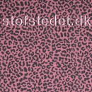 Let Isoli med stræk med leopard print i rosa