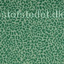Let Isoli med stræk med leopard print i lysegrøn