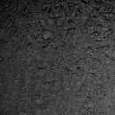 Polyester jersey i sort med bobbel struktur