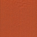 Afklip Patchwork stof i orange med små blade 50x55 cm.