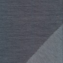 2-sidet 100% uld i lysegrå og blå meleret
